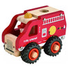 Houten brandweerauto - Egmont Toys