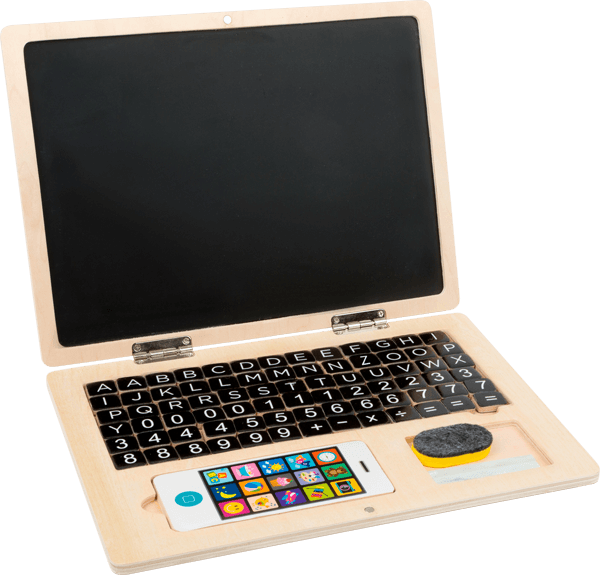 small foot - Laptop Hout met Magneetbord