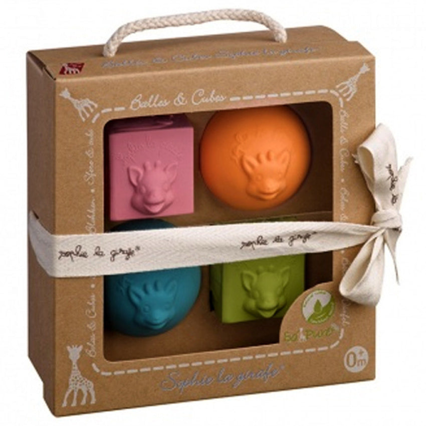 Sophie de Giraf - Set Ballen & Blokken