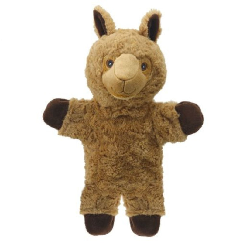 Ecologische handpop alpaca - The Puppet Company