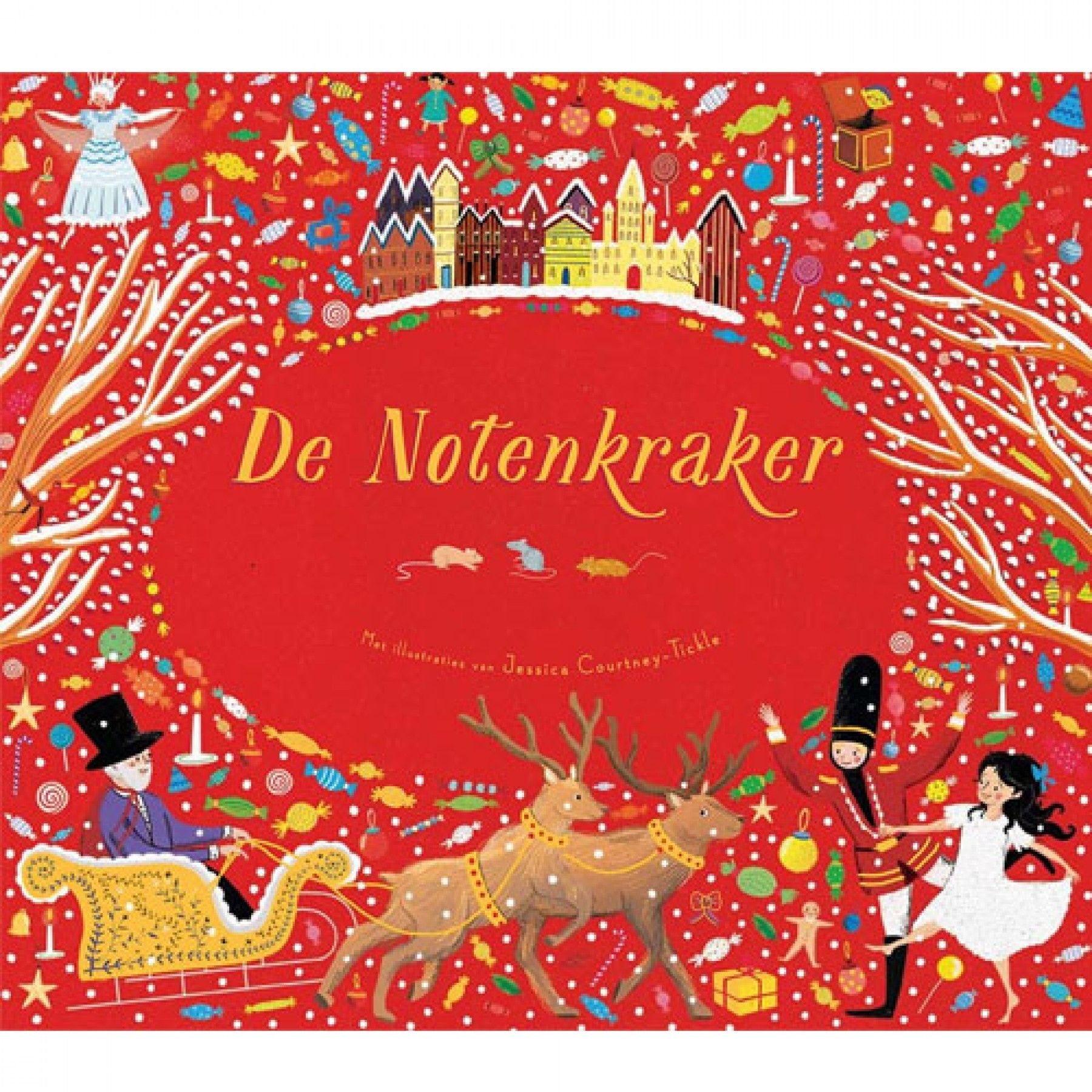 Boek met muziek - Notenkraker - Jessica Courtney-Tickle (vanaf 3 jaar)
