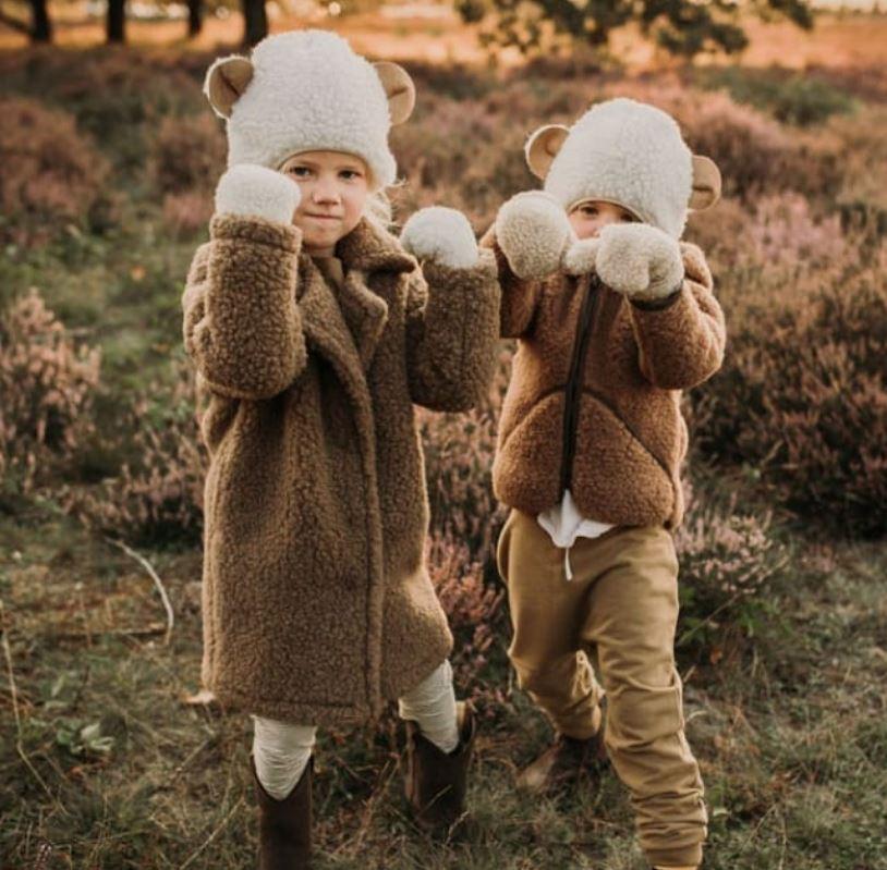 Alwero - Wanten Gully (0-5 jaar) 100% wol Antraciet